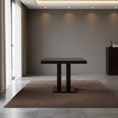 Stół obiadowy Tabela jadalnia Salon stoły Drewno Design Brown Stół konferencyjny Nowość