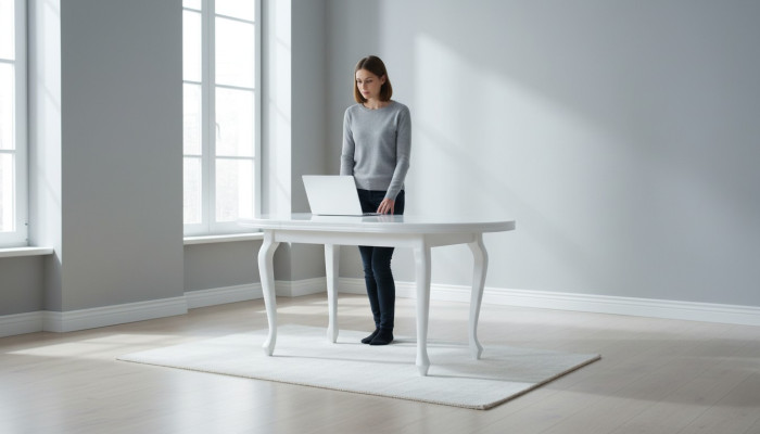 Tabela Stół obiadowy Drewno Design stół drewniany salon stoły jadalnia Pokój 100x100/140cm Meble
