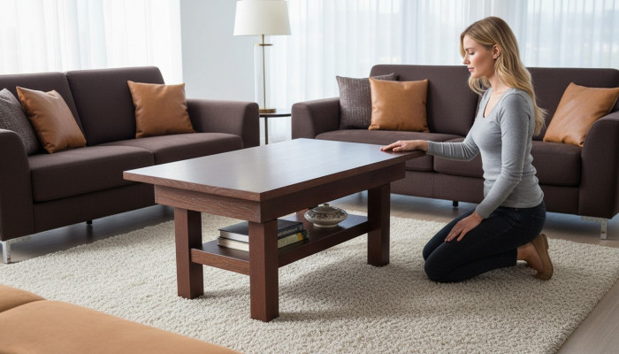 Stół obiadowy Tabela jadalnia Salon Drewno Design Krzesza S37 80x130/170cm Meble