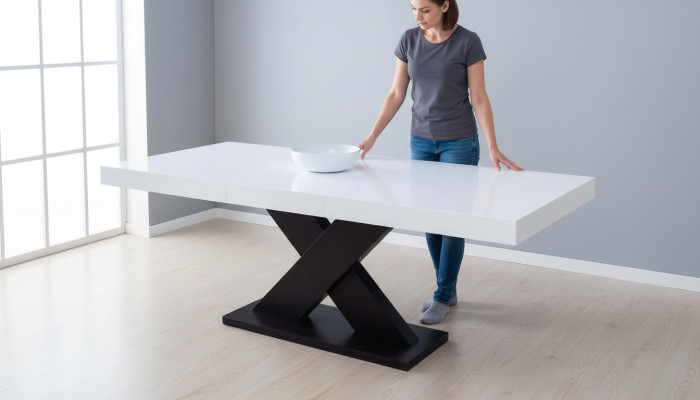 Stół obiadowy Tabela Grupa jadalnia salon Ustaw Drewno Design Krzesła stoły do ​​jadalni