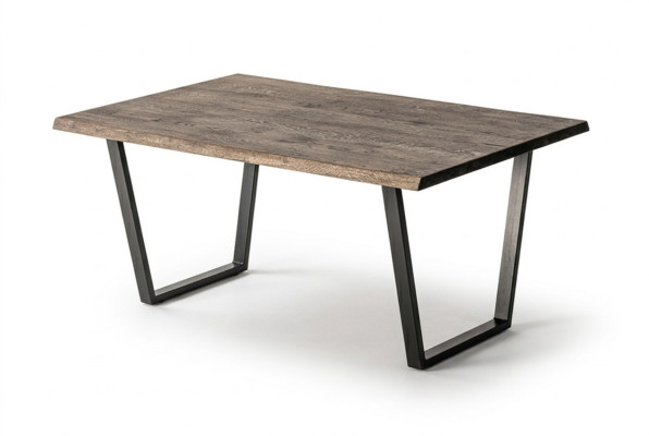 Kanapa Tabela Drewno sofa prostokątna designerska stoły włoska strona 110x70cm