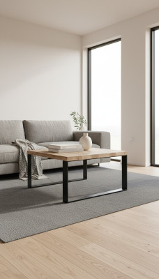 stolik kawowy Kanapa Tabela Sofa stoły Zamów Stół Salon Meble Drewno 70x45 Loft