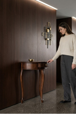 Konsole Tabela Design Meble stoły Kredens Medusa Luksusowa szafka do salonu