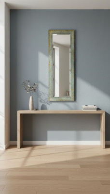 Klasyczne lustro ścienne z ramą drewnianą Lustro Meble 180x90 lustro wiszące do salonu