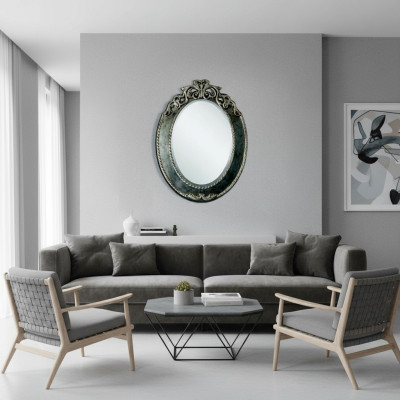 Dekoracja połysk ściany Meble Living Interior Szafa Ściana Lustro Nowość