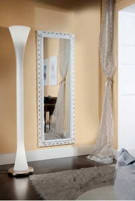 Szykowny, klasyczny design Lustro salon Deski Kredens Drewno Rama Barokowy Rokoko