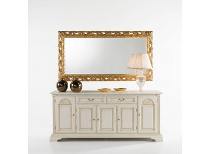 lustro ścienne Rama Złoto Szkło Salon 96x186 Lustro Salon Meble Zawieszki