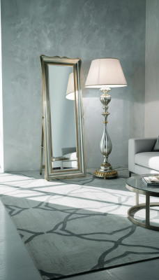 Klasyczne designerskie Lustro Duże lustro ścienne w stylu retro barokowym w stylu rokoko