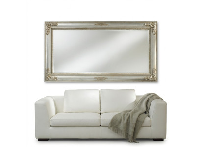 lustro ścienne Antique Lustro Baroque Antyk Drewno 187x97 lustro wiszące Meble Rama