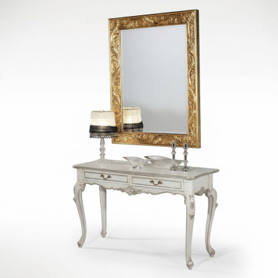 Lustro Italian Design Meble Lustro Stojące Kredens 93x183cm Barokowy Rokoko