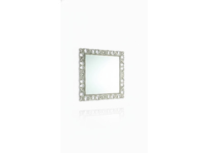 Lustro rama drewniana połysk ściany Klasyczny designerski Lustro 192x112 Drewno xxl duże