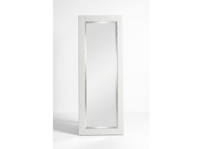 Ręcznie robione lustro podłogowe Lustro Duże drewniane z ramą, prawdziwym drewnem 176x86cm wiszące
