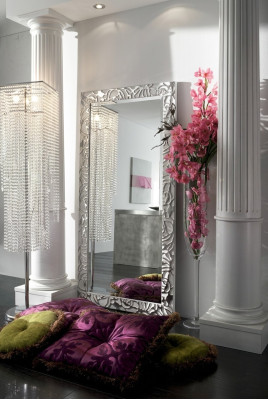 Lustro stojące Duże Lustro xxl royal Antyk Art Nouveau Designer Meble Baroque