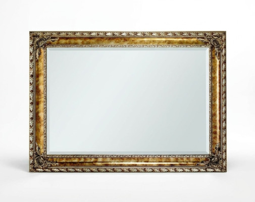 Classic Designer Lustro lśniące ściany ścienne Barok Rokoko 101x171cm Drewno Rama Nowość