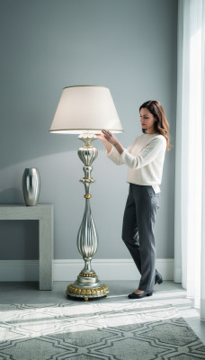 Projektant xxl Big Lampa Lampa lampa podłogowa lampa podłogowa Lampa Leuchten Ø 65 * 140cm