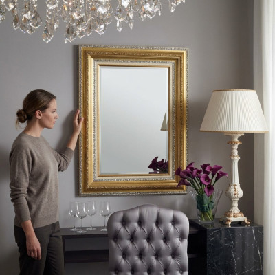 Chic Classic Designer Lustro Large Lustro ścienne Retro Country House Baroque New SP6040