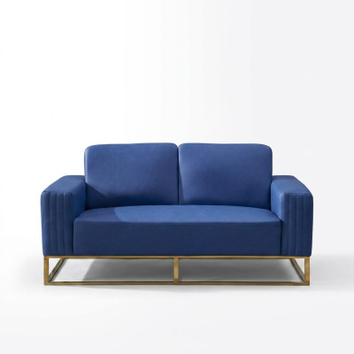 Kanapa sztuczna skóra Sofa Noble Design Designer 2 miejsce siedzące Meble Classic
