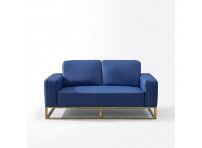 Kanapa sztuczna skóra Sofa Noble Design Designer 2 miejsce siedzące Meble Classic