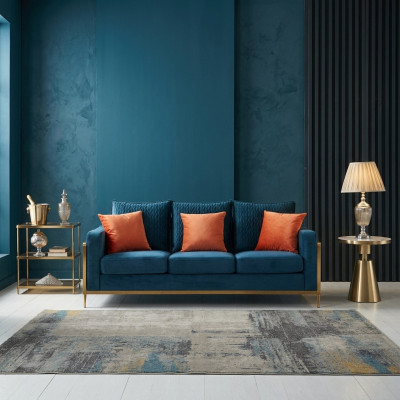 Kanapa trzyosobowa Podkładka sofa projekt Sofa 3-osobowa Siedziba Pokój Meble beżowy