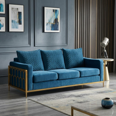 Sofa Trzyosobowa Podkładka Design Sofa Nowoczesne Siedziba Sofy Dekoracyjne Pokój Meble