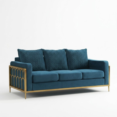 Sofa Trzyosobowa Podkładka Design Sofa Nowoczesne Siedziba Sofy Dekoracyjne Pokój Meble
