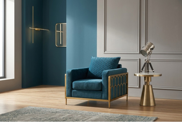 Fotel Club Lounge Projektant Krzesło Lehn Podkładka Sofa 1 miejsce siedzące TV Nowość