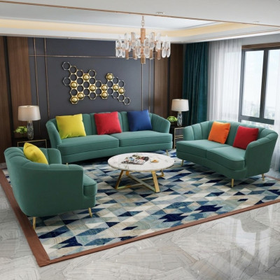 Kompletny zestaw Zestaw sofowy 3+2+1 miejsce do siedzenia designerska sofa kanapa Żywy krajobraz