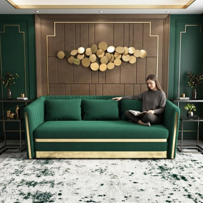 Sofa trzyosobowa Podkładka designerska sofa Siedziba Sofy trzyosobowe Pokój Meble Modern