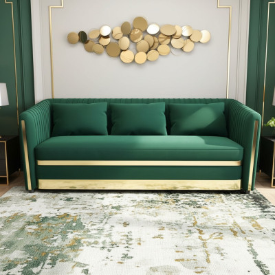 Sofa trzyosobowa Podkładka designerska sofa Siedziba Sofy trzyosobowe Pokój Meble Modern