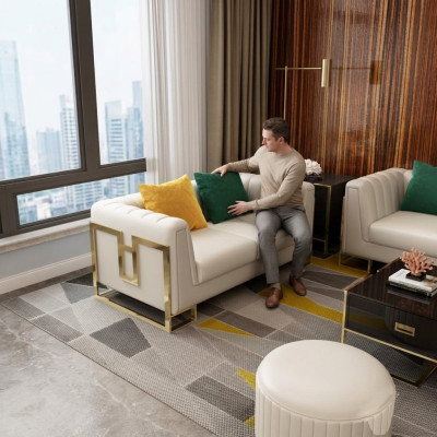 Designerskie sofy dwumiejscowe kanapa podkładka nowoczesne kanapy sofa dekoracyjna 2 miejsce do siedzenia