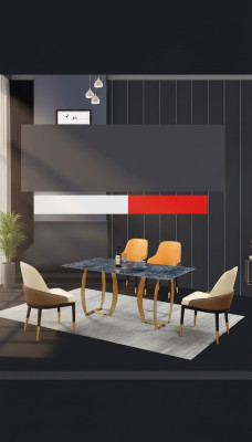 Stół obiadowy Tabela Grupa jadalnia stoły salon Drewno Ustaw Design