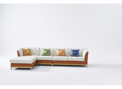 Design Sofa Kanapa Narożnikowa kanapa Luksusowy Stołek Podkładka Ustawić Żywy krajobraz
