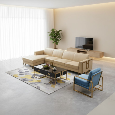 Design Sofa Kanapa Narożnikowa kanapa Stołek Podkładka Ustawić Żywy krajobraz