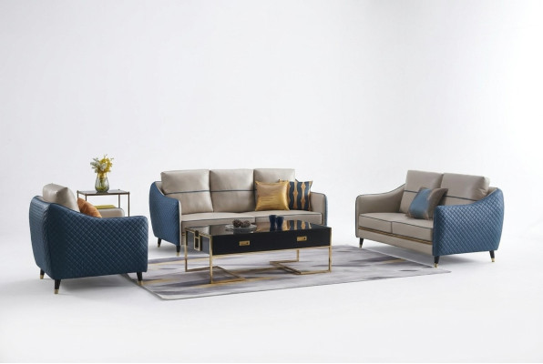 Żywy krajobraz Sofa Podkładka Zestaw sofowy 3+2+1 stolik kawowy Stolik