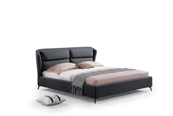 Design Łóżko Sypialnia Luksusowe łóżko Włókiennicze Hotel Podkładka 180x200cm Materiał Meble