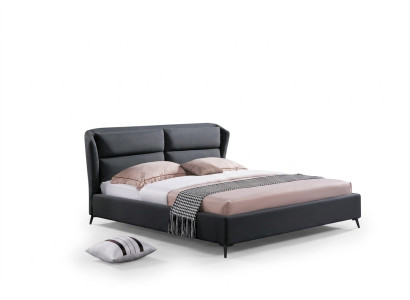 Design Łóżko Sypialnia Luksusowe łóżko Włókiennicze Hotel Podkładka 180x200cm Materiał Meble