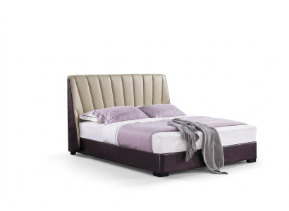 Łóżko łóżko tapicerowane Luxury Sypialnia Design łóżko włókiennicze Rama łóżka Drewno Nowość