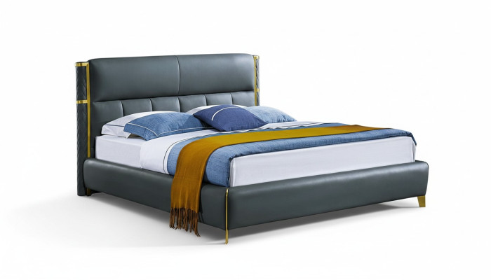 Luksusowe łóżko Podkładka Design Double bed Hotel Marriage Sleep Pokój Włókienniczy