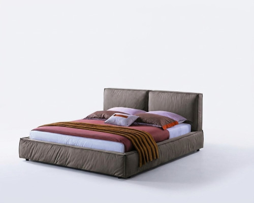 Design Sypialnia Łóżko Luxury Drewno łóżka Double Marriage Podkładka Meble 180x200cm