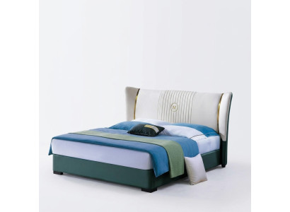 Drewno Design Łóżko Luksusowy Pokój Dwuosobowy Hotel Modern Frame Sleep Pokój