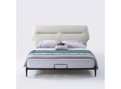 Klasyczne łóżko Podwójne łóżko łóżko w stylu wiejskim Real Drewno Sypialnia