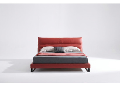 Łóżko Podkładka Design Luxury Deco Double Hotel bed Sleep Pokój Skóra