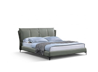 Łóżko Skórzane Podkładka Łóżko Rama Luksusowa Sypialnia Meble Green Design Skóra