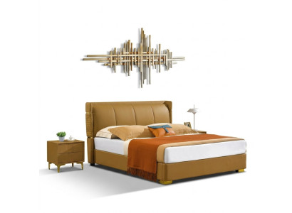 Sypialnia Łóżko tapicerowane Podwójne łóżko Big Design Luxury Double