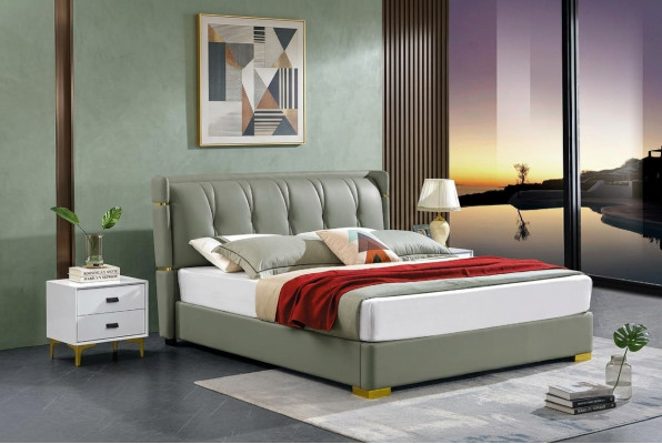 Łóżko drewniane Sypialnia Oryginalne Drewno Łóżko Łóżko Hotel 180x200 Solidne