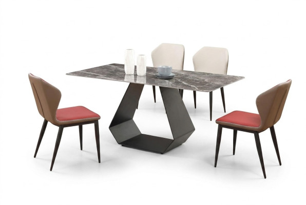 Nowoczesny Stół obiadowy Tabela Marmur stoły 180x90 jadalnia Luxury Meble Design Nowość.