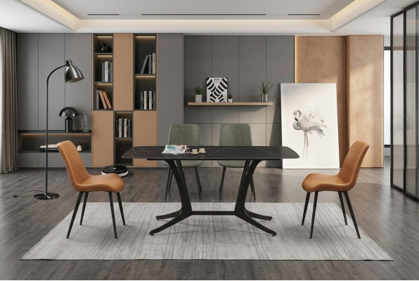 Designerski Stół obiadowy Tabela jadalnia dekoracja salonu stoły 180x90cm