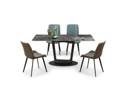 Luxury Meble Design jadalnia Ustaw zestaw do jadalni Krzesła Tabela Grupa