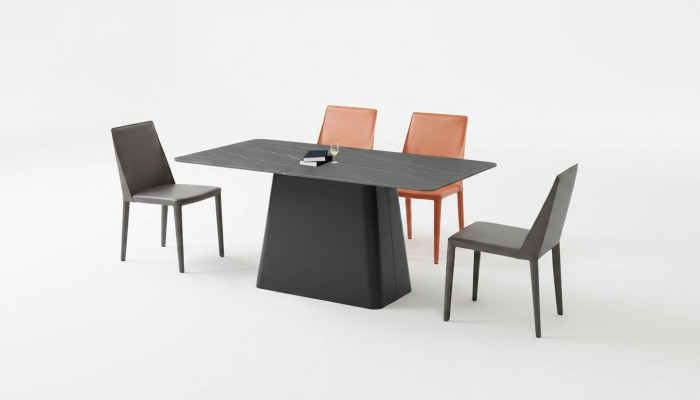 Nowoczesny Stół obiadowy drewniany stół Drewno Design stoły Stal jadalnia jadalnia 180x90