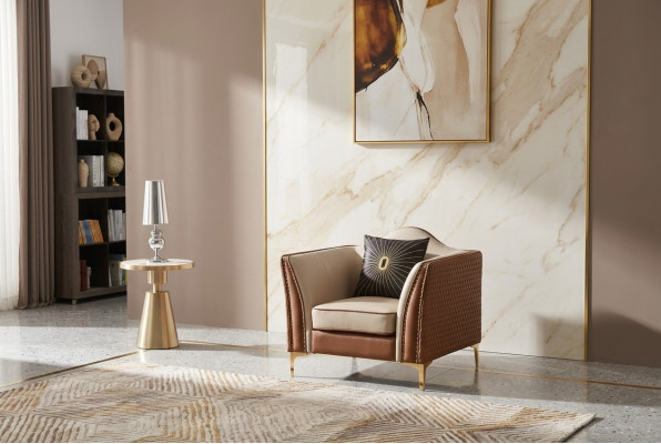 Fotel Club Lounge Projektant Lehn Krzesło Podkładka Sofa 1-osobowa TV Nowość